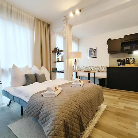 Design Apartment Fuer Bis Zu 4 Im 2 Og, Modern, Dachterrasse, Grill, Ruhige Lage, Disney Plus, Wii, Lan Und Wlan Nuremberg Exterior photo