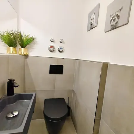 Design Apartment Fuer Bis Zu 4 Im 2 Og, Modern, Dachterrasse, Grill, Ruhige Lage, Disney Plus, Wii, Lan Und Wlan Nuremberg Exterior photo